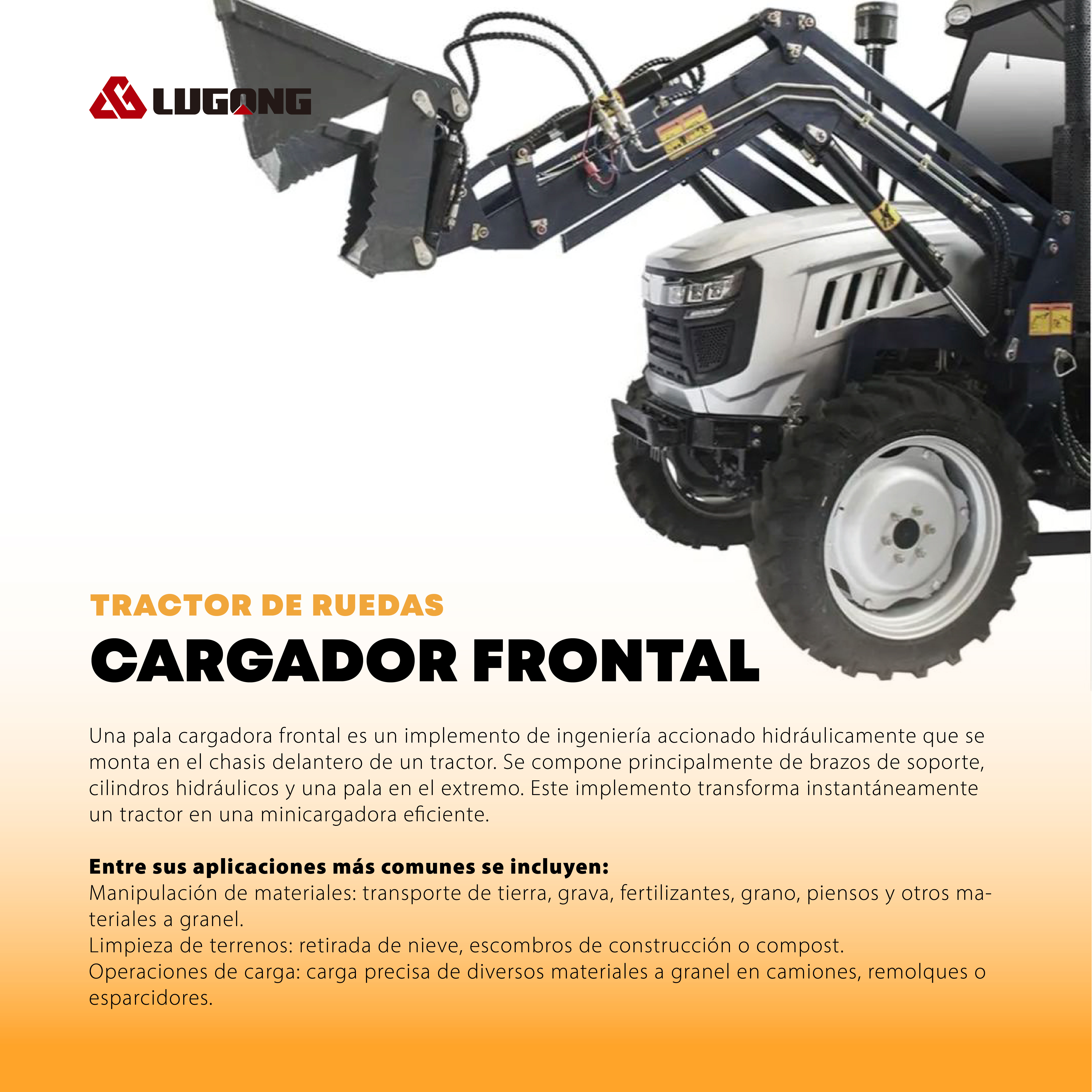 11.27-2Explicación detallada de seis accesorios comunes para tractores